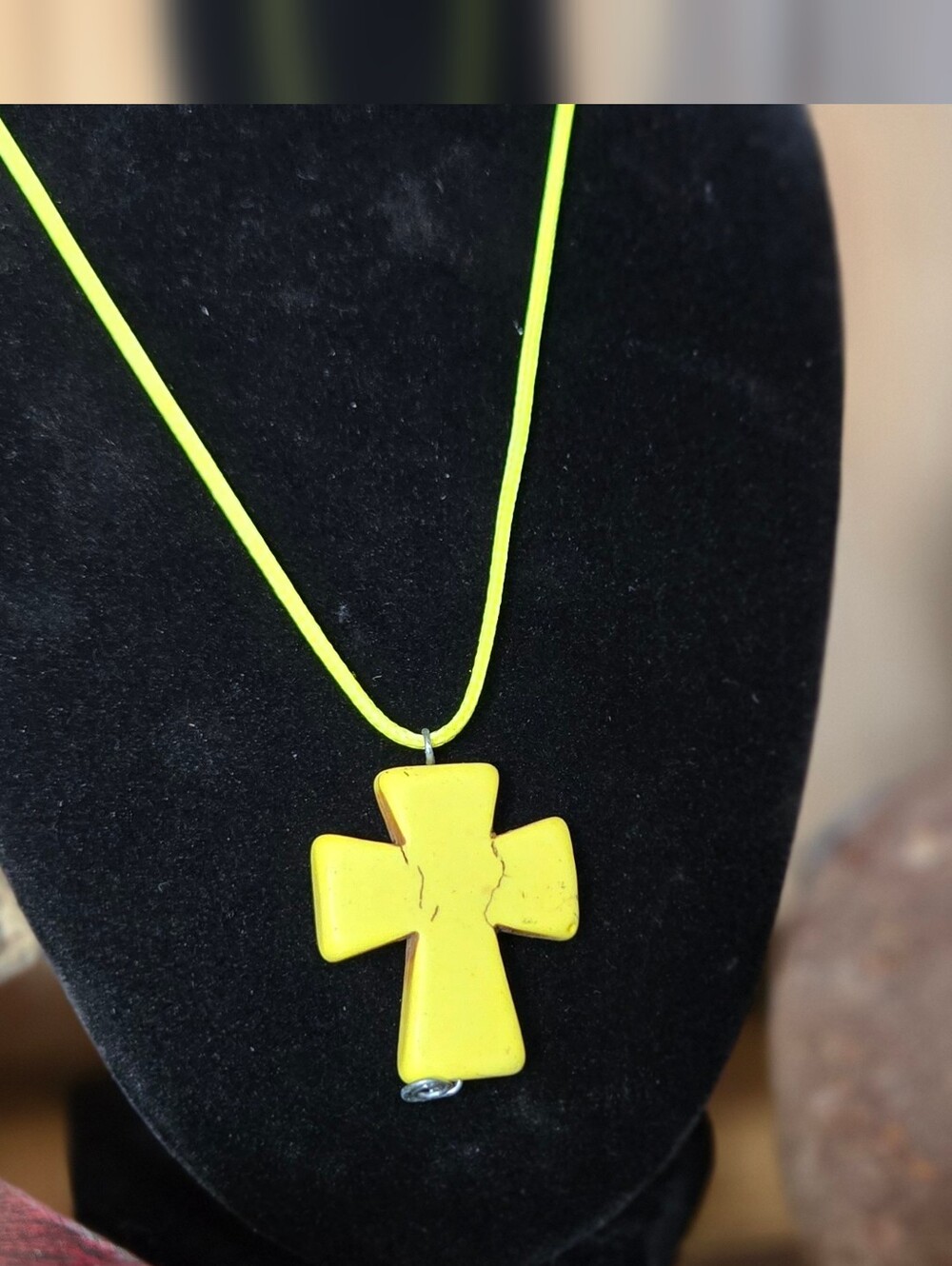 Sunshine Faith Cross Necklace